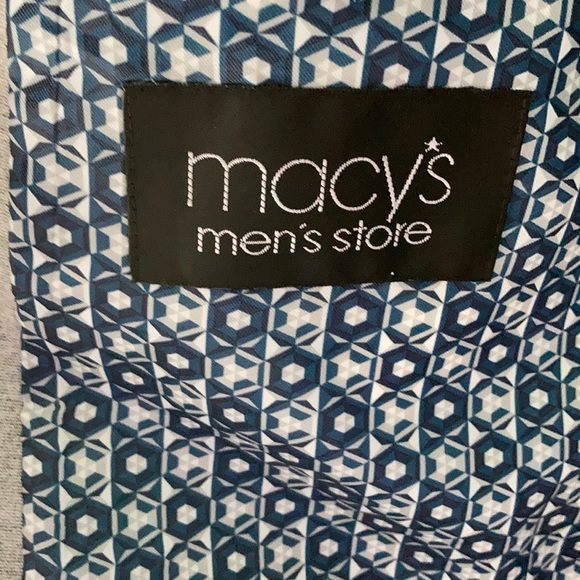 Sean John Collection Grey Knitted Lined Blazer L - Picture 7 of 7